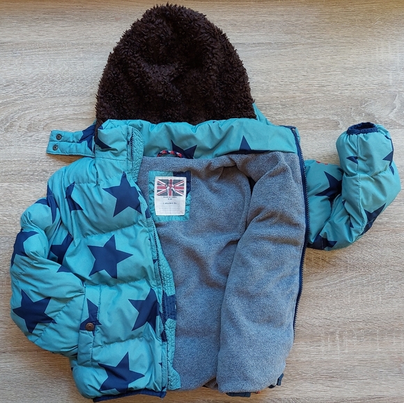 Mini Boden padded coat 4-5 years - Picture 3 of 16